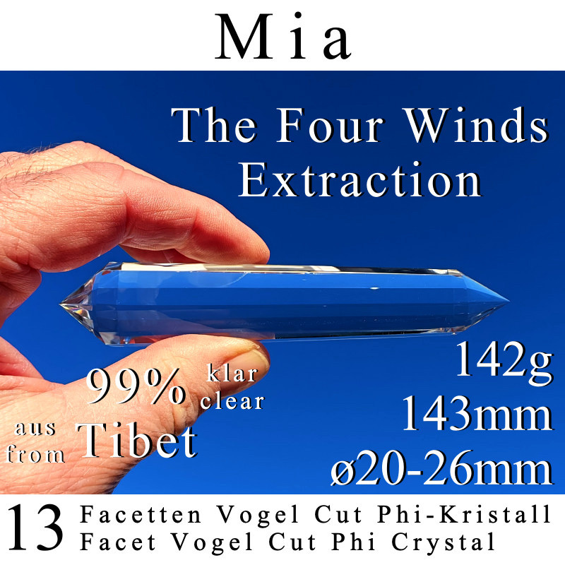 Mia 13 Facet Vogel Cut Phi Crystal The Four Winds Extraction