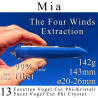 Mia 13 Facet Vogel Cut Phi Crystal The Four Winds Extraction