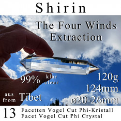 Shirin 13 Facet Vogel Cut Phi Crystal The Four Winds Extraction