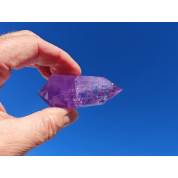 Amethyst 12 Facetten Vogel Cut Phi-Kristall Sirius