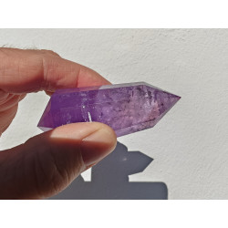 Amethyst 12 Facet Vogel Cut Phi-Crystal Sirius