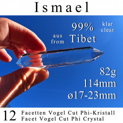 Ismael 12 Facet Vogel Cut Phi Crystal
