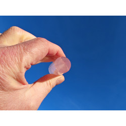 Rose Quartz 24 Facet Vogel Cut Phi Crystal Momo