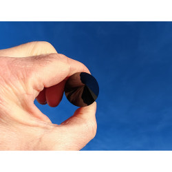 Pelican Obsidian 24 Facet Vogel Cut Phi Crystal Terra X