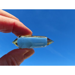 Citrine 24 Facet Vogel Cut Phi-Crystal Juno