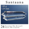 Santaana 24 Facetten Phi-Kristall