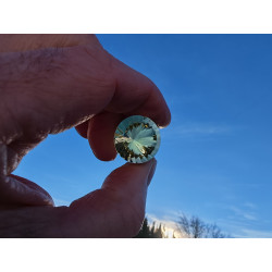 Citrine 24 Facet Vogel Cut Phi-Crystal Juno