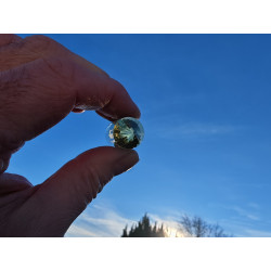 Citrine 24 Facet Vogel Cut Phi-Crystal Juno