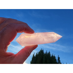 Rose Quartz 24 Facet Vogel Cut Phi Crystal Xenia