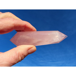 Rose Quartz 24 Facet Vogel Cut Phi Crystal Xenia