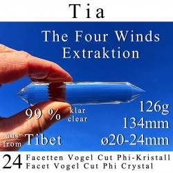 Tia 24 Facet Vogel Cut Phi Crystal The Four Winds Extraction