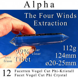 Alpha 12 Facet Vogel Cut Phi Crystal The Four Winds