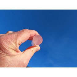 Rose Quartz 24 Facet Vogel Cut Phi Crystal Rumi