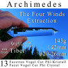 Archimedes 13 Facet Vogel Cut Phi Crystal The Four Winds Extraction