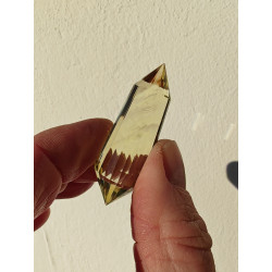 Citrine 24 Facet Vogel Cut Phi-Crystal Sael