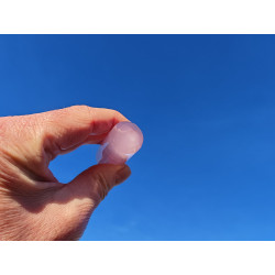 Rose Quartz 24 Facet Vogel Cut Phi Crystal Sahmu