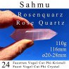 Rose Quartz 24 Facet Vogel Cut Phi Crystal Sahmu
