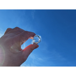 Ananasha 24 Facet Vogel Cut Phi Crystal The Four Winds Extraction