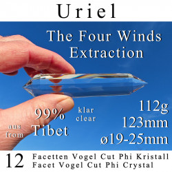 Uriel 12 Facet Vogel Cut Phi Crystal The Four Winds
