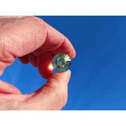 Citrine 24 Facet Vogel Cut Phi-Crystal Chamuel