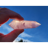 Rainbow Rose Quartz 24 Facet Vogel Cut Phi Crystal