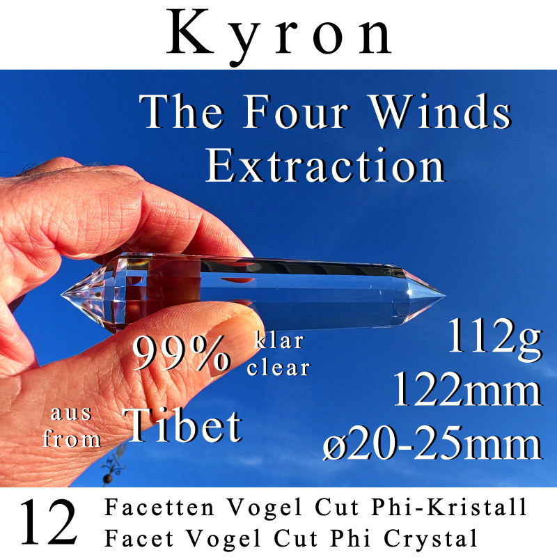 Kyron 12 Facet Vogel Cut Phi Crystal The Four Winds