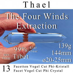13 Facet Vogel Cut Phi Crystal The Four Winds Extraction Thael