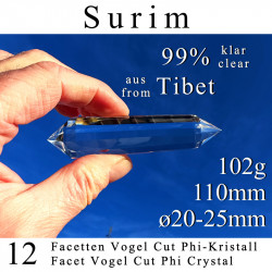 Surim 12 Facetten Vogel Cut Phi-Kristall