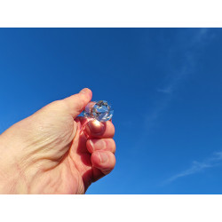 Aghton 12 Facetten Vogel Cut Phi-Kristall The Four Winds Extraktion