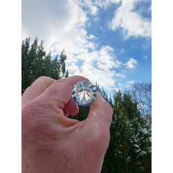 Tarana 13 Facetten Vogel Cut Phi-Kristall The Four Winds Extraktion