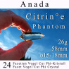 Citrine 24 Facet Vogel Cut Phi-Crystal Anada