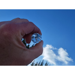 Blue Gandalf 9 Gate 9-27-9-9 Facet Vogel Cut Phi Crystal