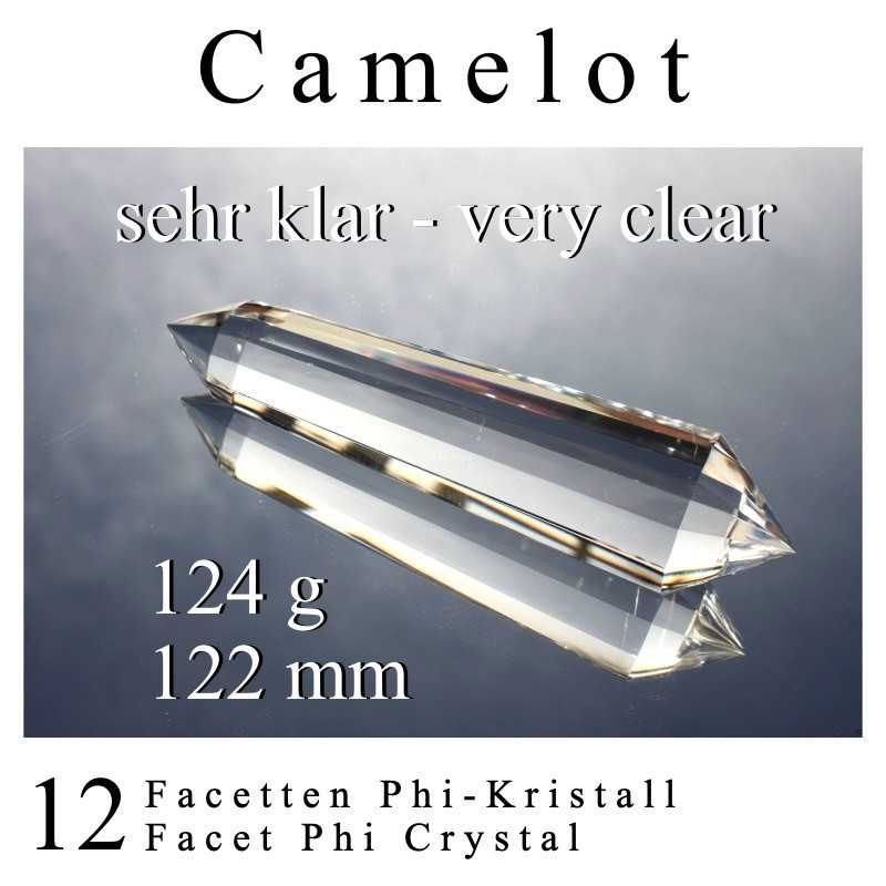 Camelot 12 Facet Phi Crystal