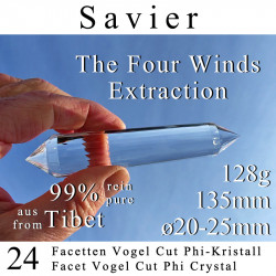 Savier 24 Facet Vogel Cut Phi Crystal The Four Winds Extraction