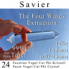 Savier 24 Facet Vogel Cut Phi Crystal The Four Winds Extraction