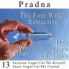 Pradna 13 Facet Vogel Cut Phi Crystal The Four Winds Extraction