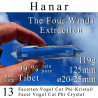 Hanar 13 Facet Vogel Cut Phi Crystal The Four Winds Extraction