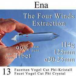 Ena 13 Facet Vogel Cut Phi Crystal The Four Winds Extraction