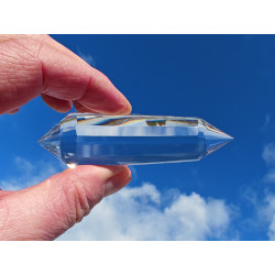Atrana Elohim 12 Gate 21-12-33 Facet Vogel Cut Phi Crystal