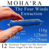 MOHA'RA 12 Facetten Vogel Cut Phi-Kristall The Four Winds