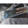 Melchizedek 13-20-33 Facet Vogel Cut Phi Crystal with blue rutiles