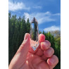 Aquarius 13 Facet Vogel Cut Phi Crystal blue Rutiles