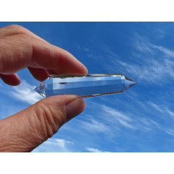 Thorin 13 Facet Vogel Cut Phi Crystal blue Rutiles
