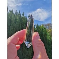 Thorin 13 Facet Vogel Cut Phi Crystal blue Rutiles