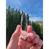 Mary Magdalene 13 Facet Vogel Cut Phi Crystal blue Rutiles