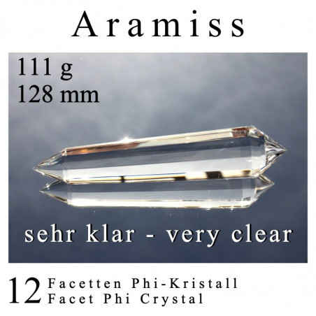 Aramiss 12 Facetten Phi-Kristall