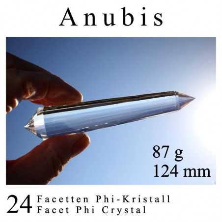 Anubis 24 Facet Phi Crystal