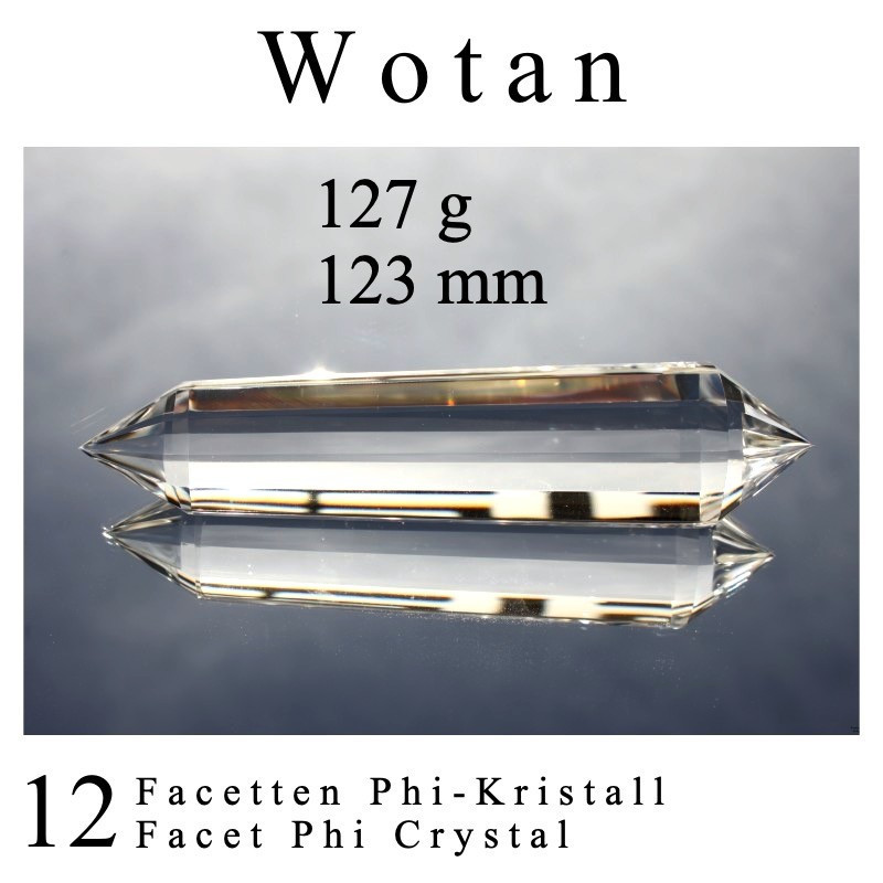 Wotan 12 Facetten Phi-Kristall