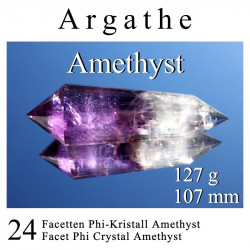Amethyst Phi-Kristall Argathe