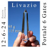 Livazio 6 Gate Phi Crystal